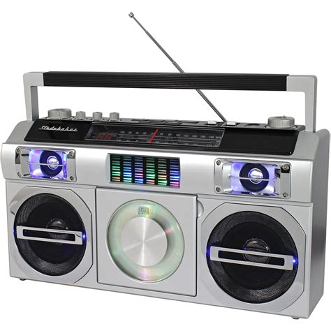 Best buy boombox - Features. Share your tunes no matter where you roam with this Toshiba portable boom box. The top-loading CD player lets your play your entire collection, and an AM/FM tuner means you can stay on top of the news or the latest hits. This Toshiba portable boom box offers memory storage for up to 30 of your favorite stations. 